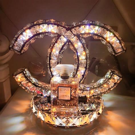 chanel bedroom lamps|chanel decorative art.